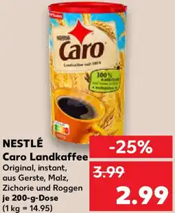 Kaufland NESTLÉ Caro Landkaffee Angebot