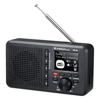 Netto Marken-Discount Albrecht DR 86 tragbares Radio, Outdoor-Radio für unterwegs Angebot