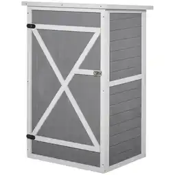 Netto Marken-Discount Outsunny Gerätehaus Tanne Angebot