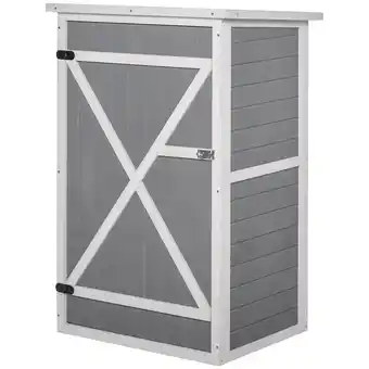 Netto Marken-Discount Outsunny Gerätehaus Tanne Angebot