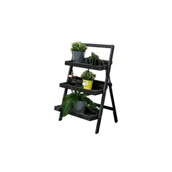 Netto Marken-Discount elephant Kräuterleiter HDPE 3-Stufen anthrazit Angebot