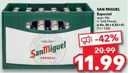 Kaufland SAN MIGUEL Especial Angebot
