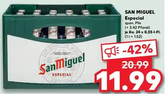 Kaufland SAN MIGUEL Especial Angebot