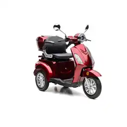 Netto Marken-Discount Nova Motors Bendi 2024 weinrot 20 km/h 2 x 20Ah Akkupack, Gehstockhalter Angebot