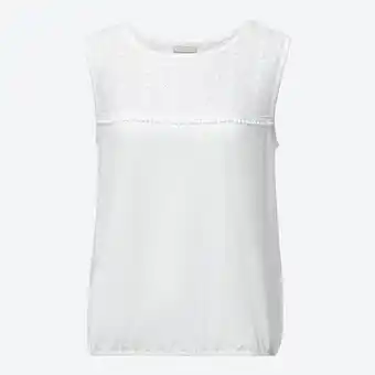 NKD Damen-Top mit Spitzeneinsatz Angebot