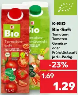Kaufland K-BIO Bio-Saft Angebot