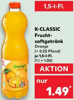 Kaufland K-CLASSIC Fruchtsaftgetränk Angebot