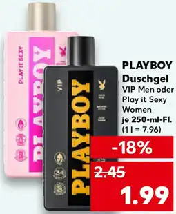 Kaufland PLAYBOY Duschgel Angebot