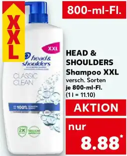 Kaufland HEAD & SHOULDERS Shampoo XXL Angebot