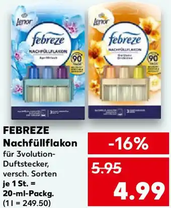 Kaufland FEBREZE Nachfüllflakon Angebot