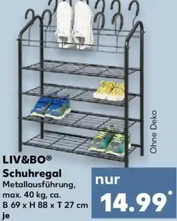 Kaufland LIV&BO Schuhregal Angebot