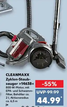 Kaufland CLEANMAXX Zyklon-Staubsauger ,,14638" Angebot