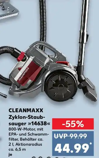 Kaufland CLEANMAXX Zyklon-Staubsauger ,,14638" Angebot