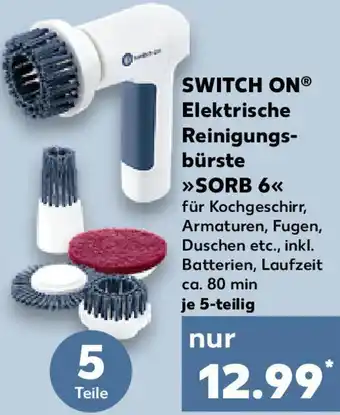 Kaufland SWITCH ON Elektrische Reinigungsbürste SORB 6 Angebot