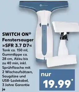 Kaufland SWITCH ON Fenstersauger SFR 3.7 D7 Angebot