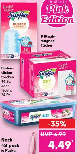 Kaufland Swiffer 9 Staubmagnet Tücher Angebot