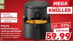 Kaufland PHILIPS Heißluftfritteuse Airfryer NA110/00 Angebot