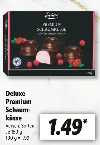 Lidl Deluxe premium schaumküsse Angebot