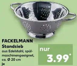 Kaufland FACKELMANN Standsieb Angebot