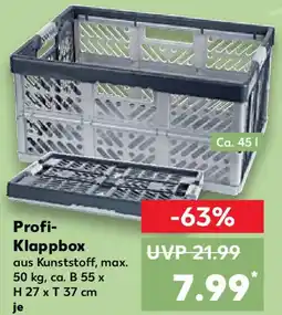 Kaufland Profi Klappbox Angebot