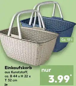 Kaufland Einkaufskorb Angebot