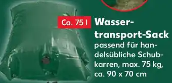 Kaufland PARKSIDE Wassertransport-Sack Angebot