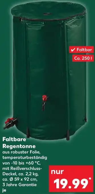 Kaufland Faltbare Regentonne Angebot