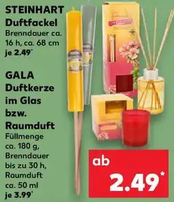Kaufland GALA Duftkerze im Glas bzw. Raumduft Angebot