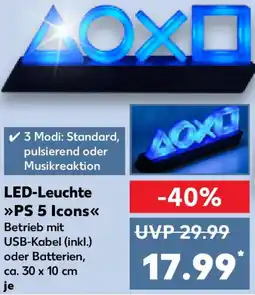 Kaufland LED-Leuchte PS 5 Icons Angebot
