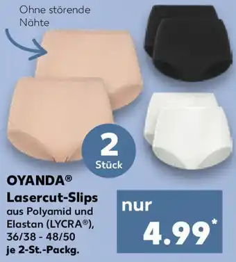 Kaufland OYANDA Lasercut-Slips Angebot