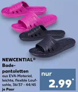 Kaufland NEWCENTIAL Badepantoletten Angebot