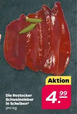 NETTO Die Rostocker Schweineleber in Scheiben Angebot