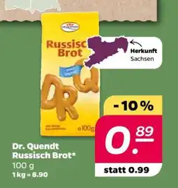 NETTO DR. QUENDT Russisch Brot Angebot