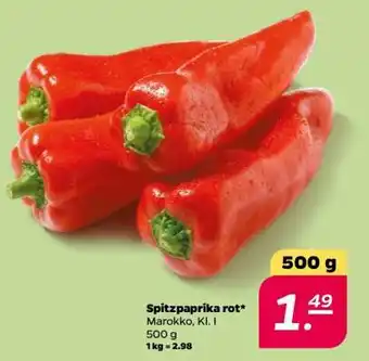 NETTO Spitzpaprika rot Angebot
