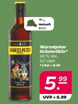 NETTO WURZELPETER Kräuterlikör Angebot
