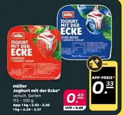 NETTO MÜLLER Joghurt mit der Ecke Angebot