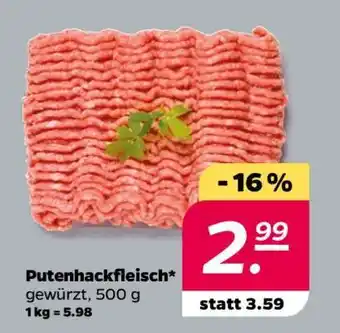 NETTO Putenhackfleisch Angebot