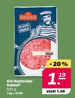NETTO Die Rostocker Salami Angebot