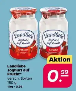 NETTO LANDLIEBE Joghurt auf Frucht Angebot