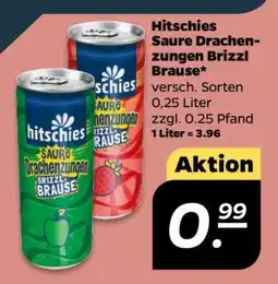 NETTO HITSCHIES Saure Drachenzungen Brizzl Brause Angebot