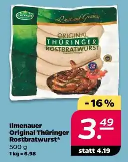 NETTO Ilmenauer Original Thüringer Rostbratwurst Angebot