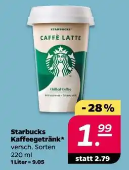 NETTO Starbucks Kaffeegetränk Angebot