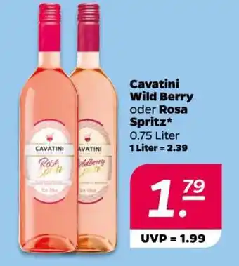 NETTO Cavatini Wild Berry oder Rosa Spritz Angebot