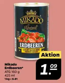 NETTO Mikado Erdbeeren Angebot