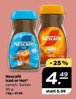NETTO Nescafé Iced or Hot Angebot