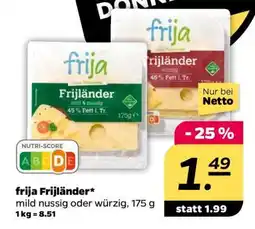 NETTO frija Frijländer Angebot