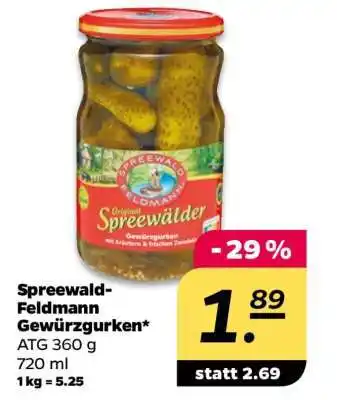 NETTO SPREEWALD-FELDMANN Gewürzgurken Angebot