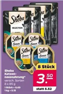 NETTO Sheba Katzen- nassnahrung Angebot