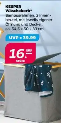 NETTO KESPER Wäschekorb Angebot