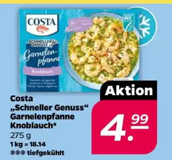 NETTO Costa „Schneller Genuss“ Garnelenpfanne Knoblauch Angebot